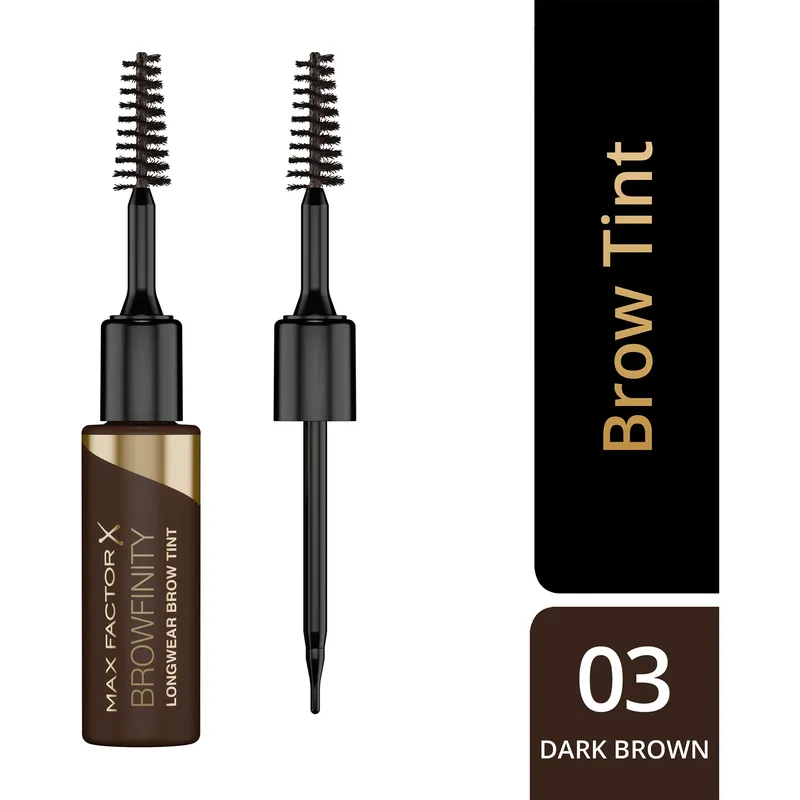Bild 2 för Max Factor Brow Finity Super Long 03 Dark Brown