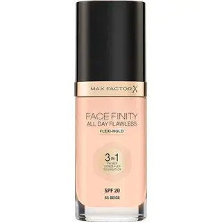 Produktfoto för Max Factor Facefinity 3-in-1 Foundation Beige 55 30 ml