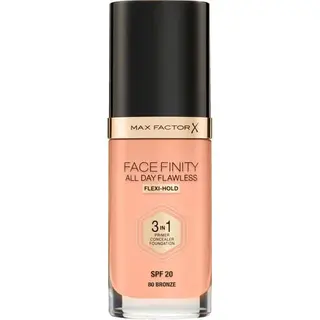 Produktfoto för Max Factor Facefinity 3-in-1 Foundation Bronze 80 30 ml