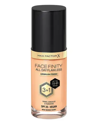 Produktfoto för Max Factor Facefinity All Day Flawless 3 In 1 Foundation W44 Warm Ivor