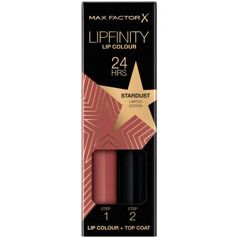 Bild 2 för Max Factor Lipfinity 2-Step Long Lasting Lipstick 82 Stardust
