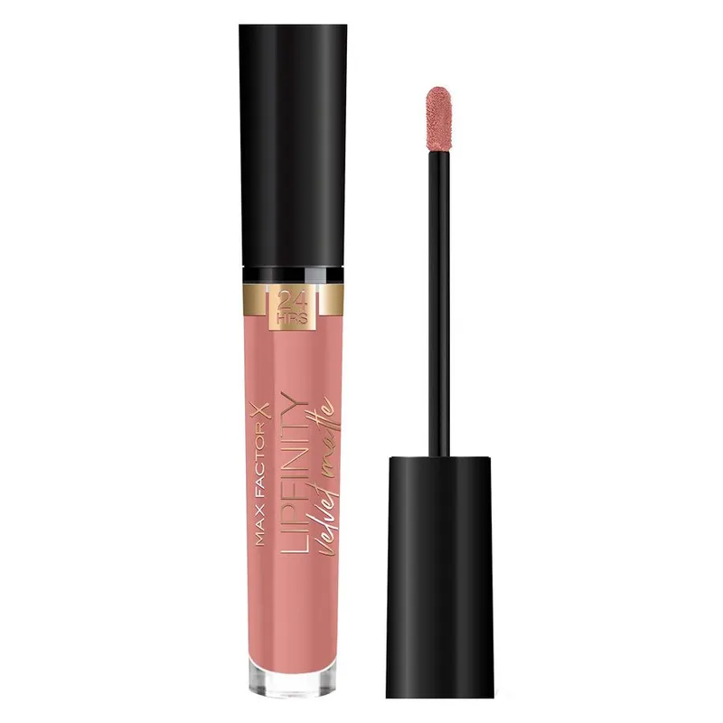 Bild 2 för Max Factor Lipfinity Velvet Matte Lipstick 15 Nude Silk