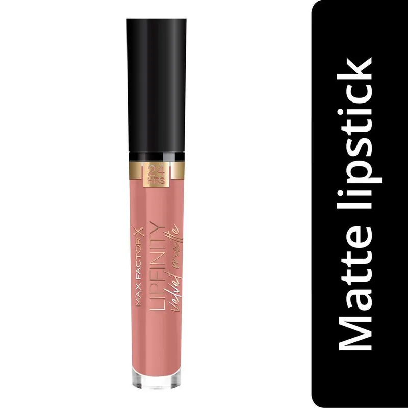 Bild 5 för Max Factor Lipfinity Velvet Matte Lipstick 15 Nude Silk