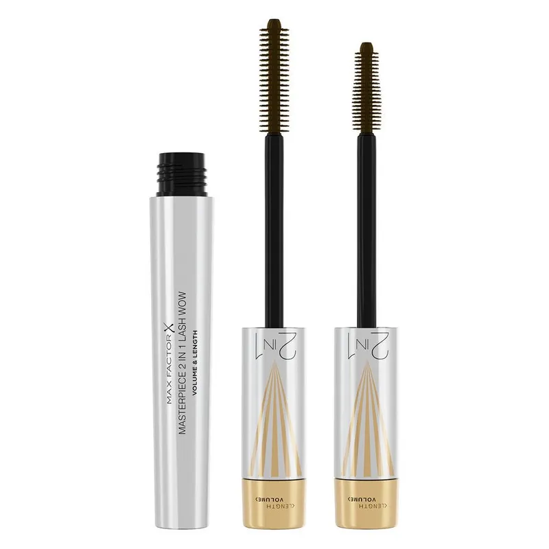 Bild 2 för MAX FACTOR Max Factor Masterpiece 2in1 Black Brown 7 ml