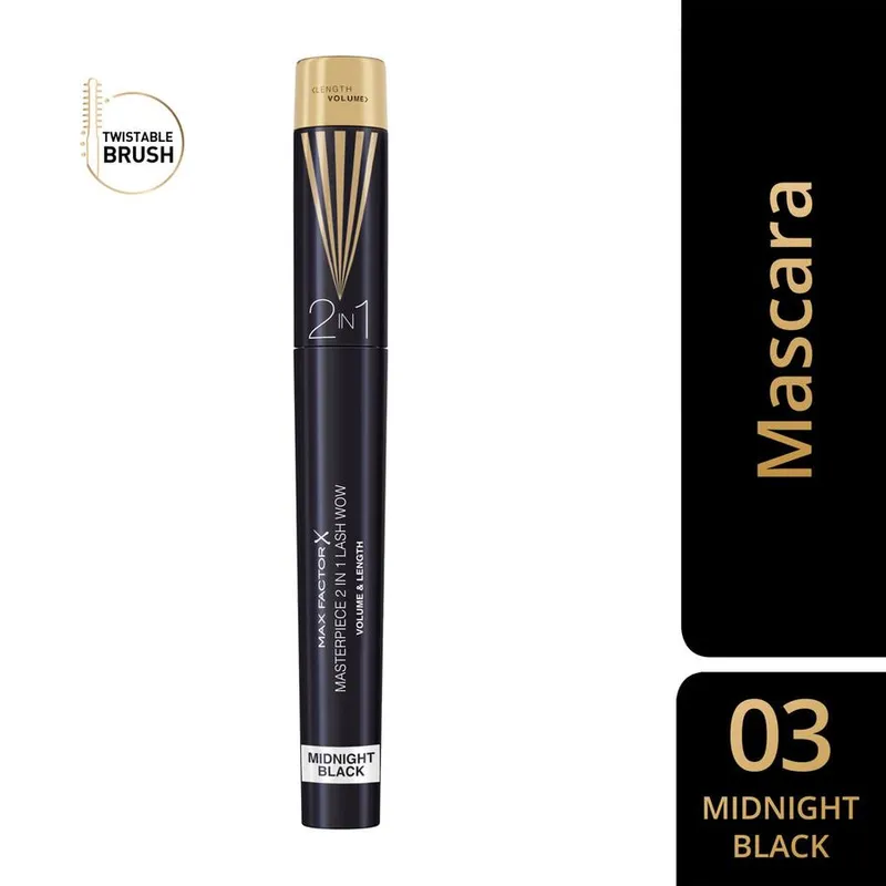 Bild 3 för MAX FACTOR Max Factor Masterpiece 2in1 Midnight Black 7 ml