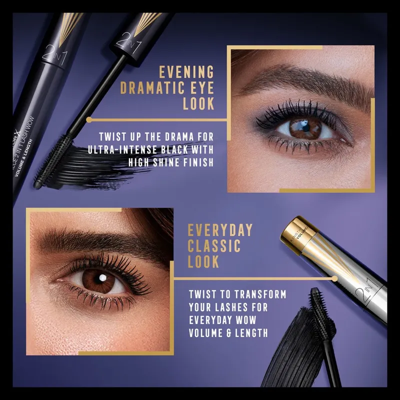 Bild 8 för MAX FACTOR Max Factor Masterpiece 2in1 Midnight Black 7 ml