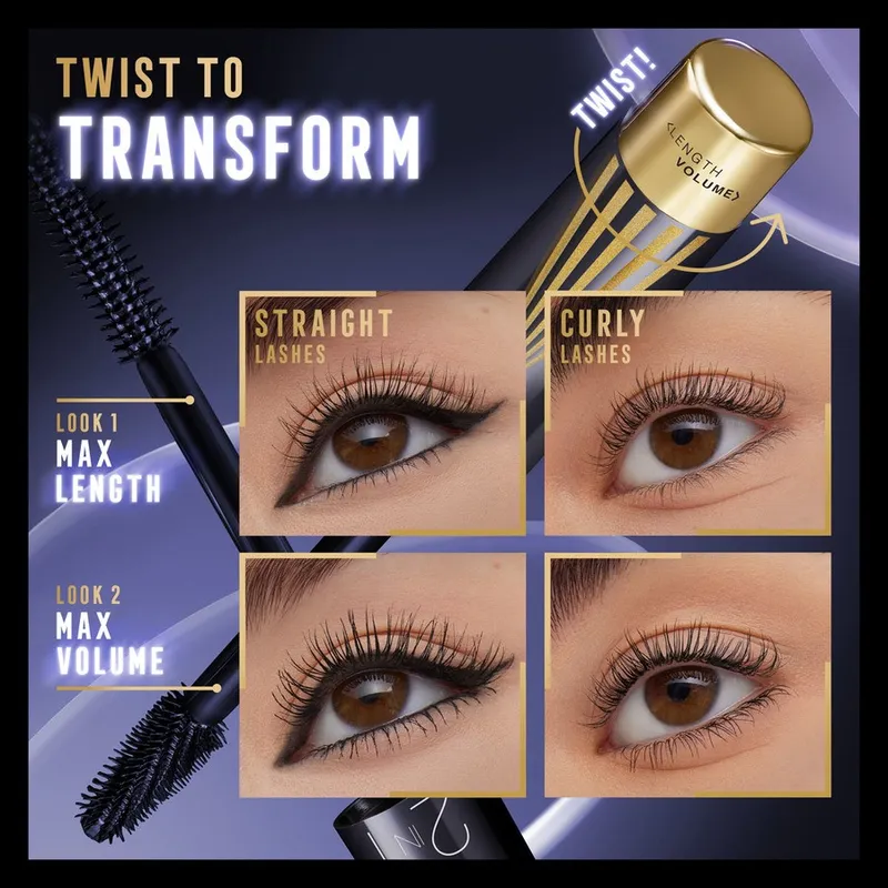 Bild 9 för MAX FACTOR Max Factor Masterpiece 2in1 Midnight Black 7 ml