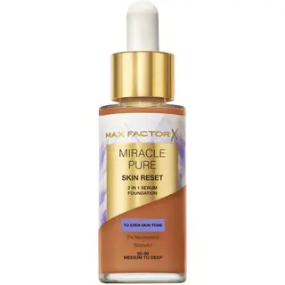 Produktfoto för Max Factor Miracle Pure 2in1 Skin Reset Serum Foundation 85-90 Medium