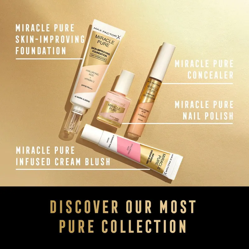 Bild 11 för MAX FACTOR Miracle Pure Cream Blush 01 Radiant rose