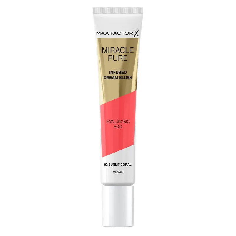Bild 1 för MAX FACTOR Miracle Pure Cream Blush 02 Sunlit coral