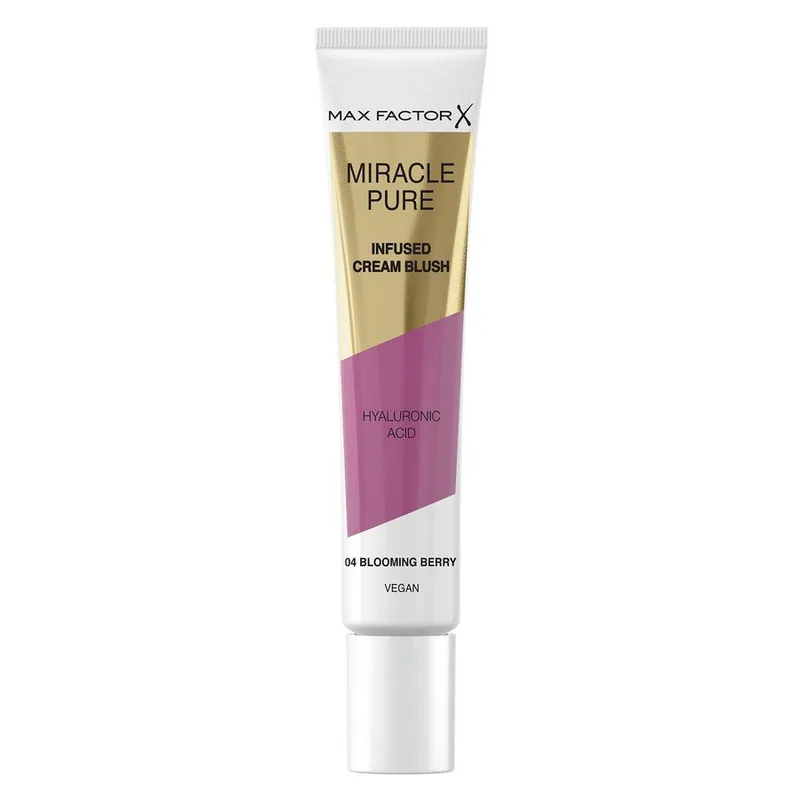 Alternativ bild 0 för MAX FACTOR Miracle Pure Cream Blush 04 Blooming berry