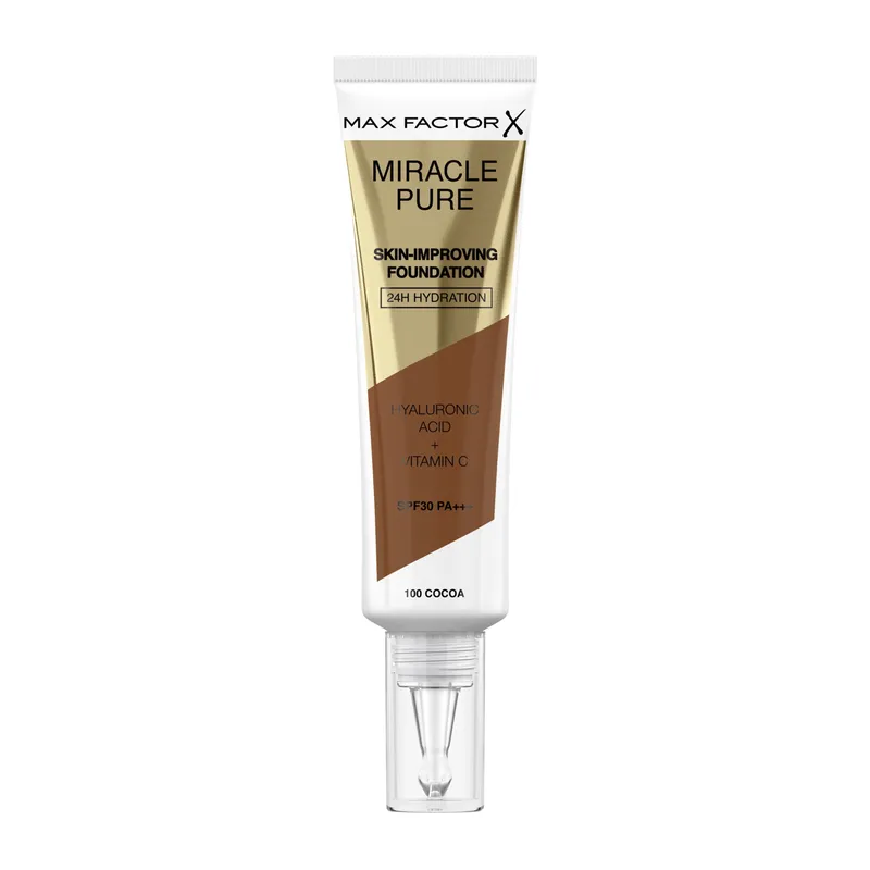Bild 2 för MAX FACTOR Miracle Pure Foundation 100 cocoa