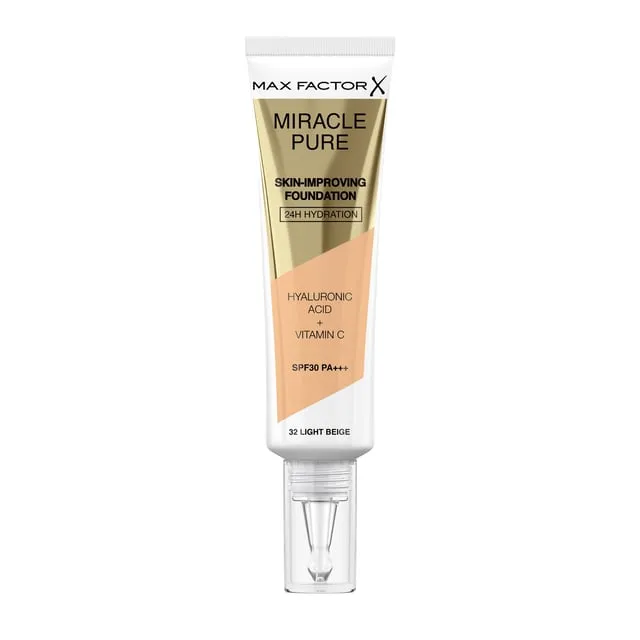 Alternativ bild 0 för MAX FACTOR Miracle Pure Foundation 32 light beige