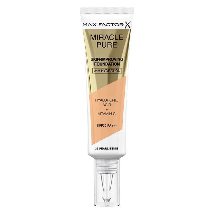 Bild 1 för MAX FACTOR Miracle Pure Foundation 35 pearl beige