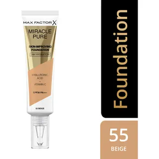 Produktfoto för MAX FACTOR Miracle Pure Foundation 55 Beige
