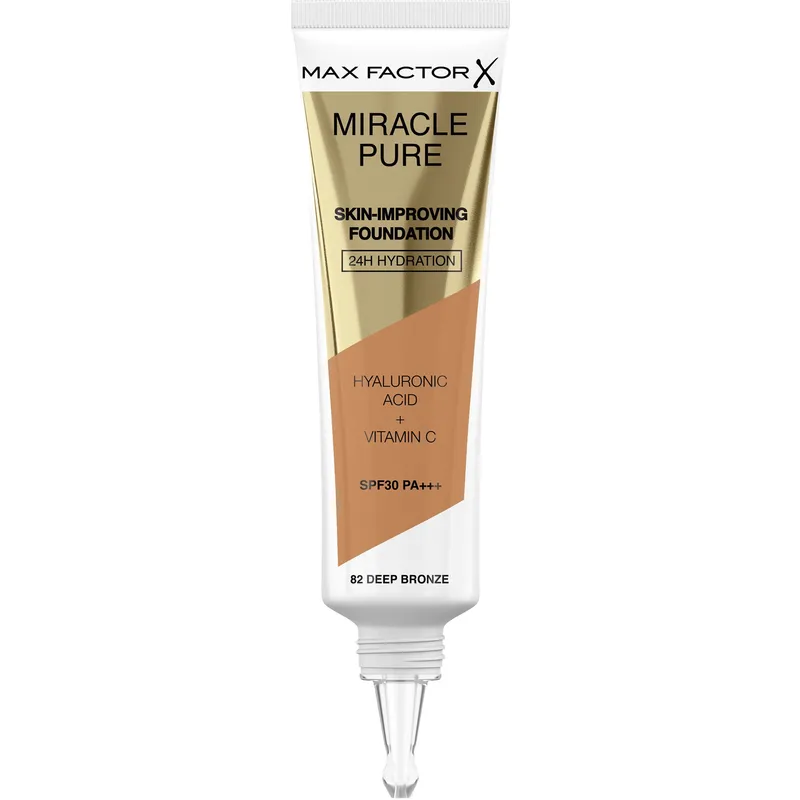 Bild 1 för MAX FACTOR Miracle Pure Foundation 82 deep bronze