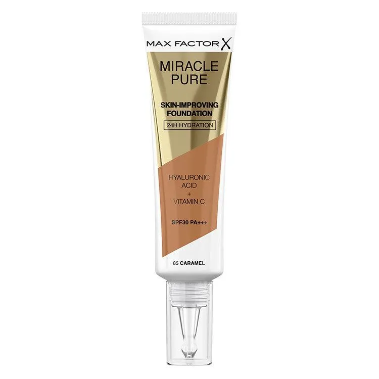 Bild 1 för MAX FACTOR Miracle Pure Foundation 85 Caramel