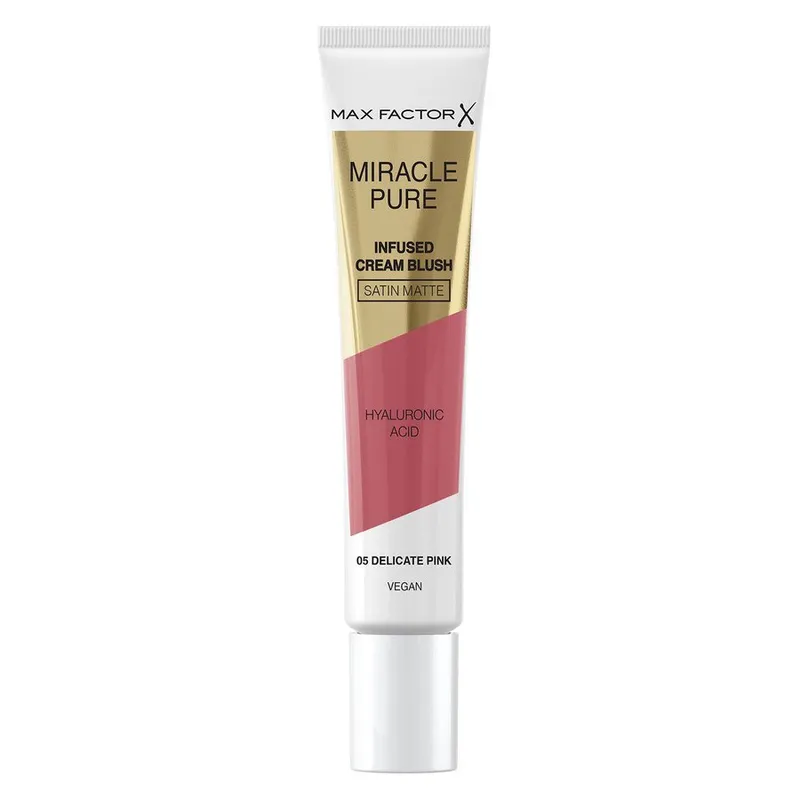 Bild 1 för Max Factor Miracle Pure Infused Cream Blush 05 Delicate Pink 15 m
