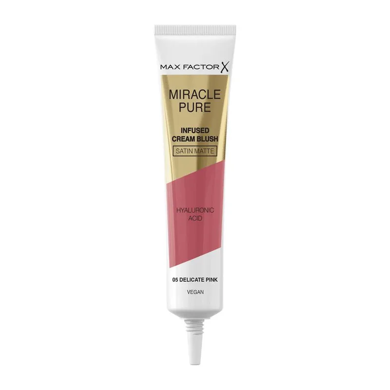 Bild 2 för Max Factor Miracle Pure Infused Cream Blush 05 Delicate Pink 15 m