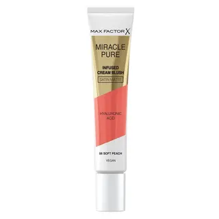 Produktfoto för Max Factor Miracle Pure Infused Cream Blush 06 Soft Peach 15 ml