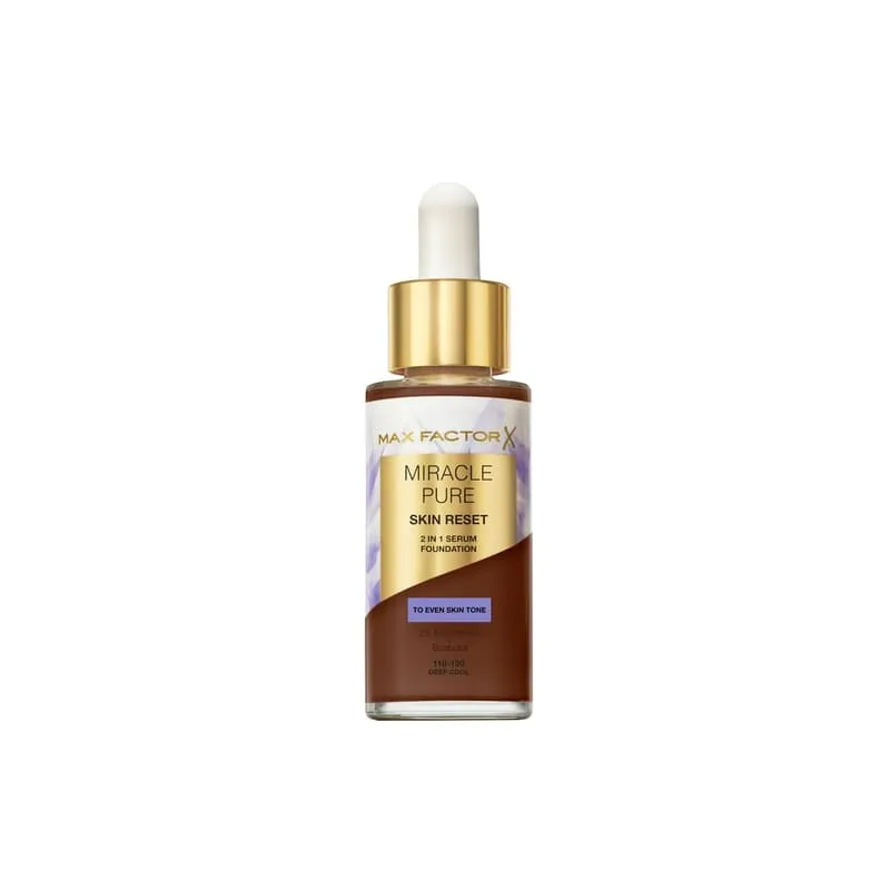 Bild 1 för Max Factor Miracle Pure Miracle Pure Skin Reset 2 In 1 Serum Foun