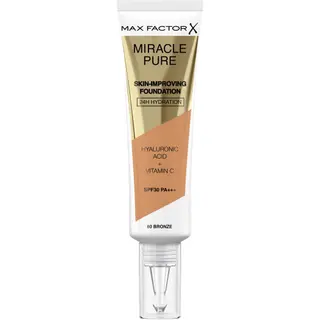 Produktfoto för Max Factor Miracle Pure Skin-Improving Foundation 80 Bronze 30 ml