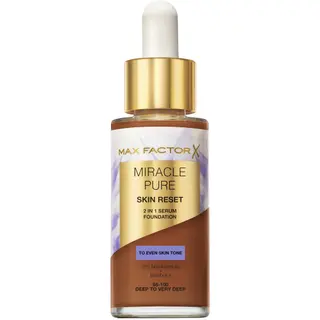 Produktfoto för Max Factor Miracle Pure Skin Reset 2 In 1 Serum Foundation Deep T
