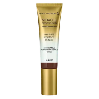 Produktfoto för Max Factor Miracle Second Skin Hybrid Foundation 013 Deep SPF 20