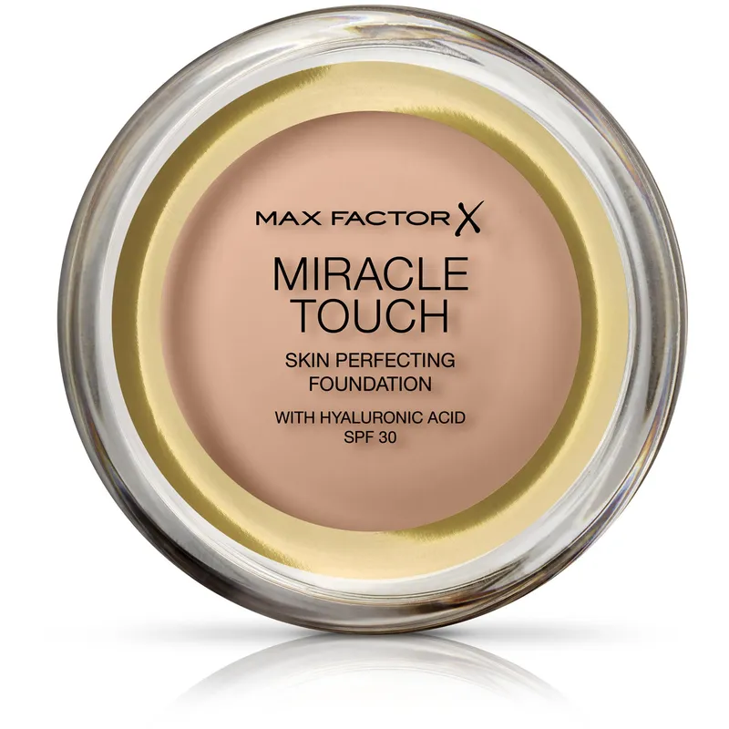 Bild 1 för Max Factor Miracle Touch Foundation - Warm Almond 045