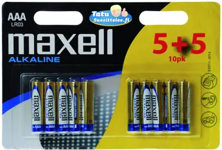 Produktfoto för Maxell AAA 10-pack lr3