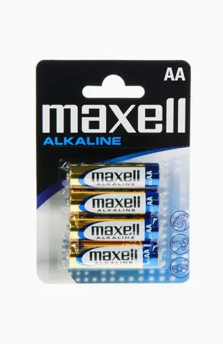 Produktfoto för Maxell Alkaline Ace LR6, Engångsbatteri, Alkalisk, 1,5 V, 4 styck, AA