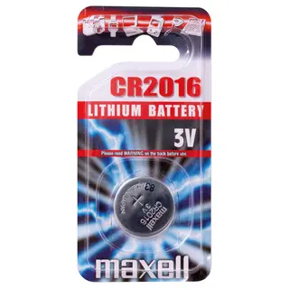 Produktfoto för Maxell Knappcellsbatteri CR2016