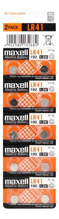 Alternativ bild 0 för Maxell LR41 10-pack