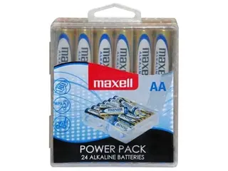 Produktfoto för Maxell LR6 - Batteri 24 x AA-typ - alkaliskt
