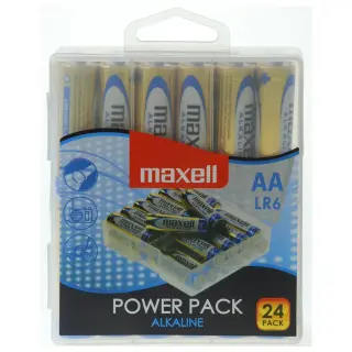Produktfoto för Maxell LR6 - Batteri 24 x AA-typ - alkaliskt
