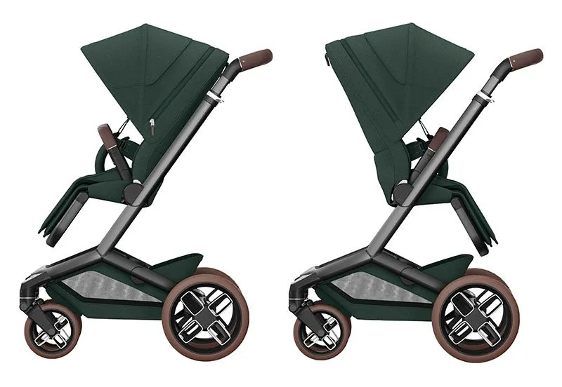 Bild 2 för Maxi-Cosi Fame sittvagn, twillic green