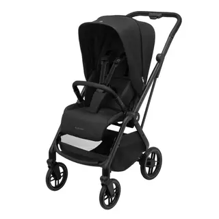 Produktfoto för Maxi-Cosi Leona 2, twillic black/svart leath.