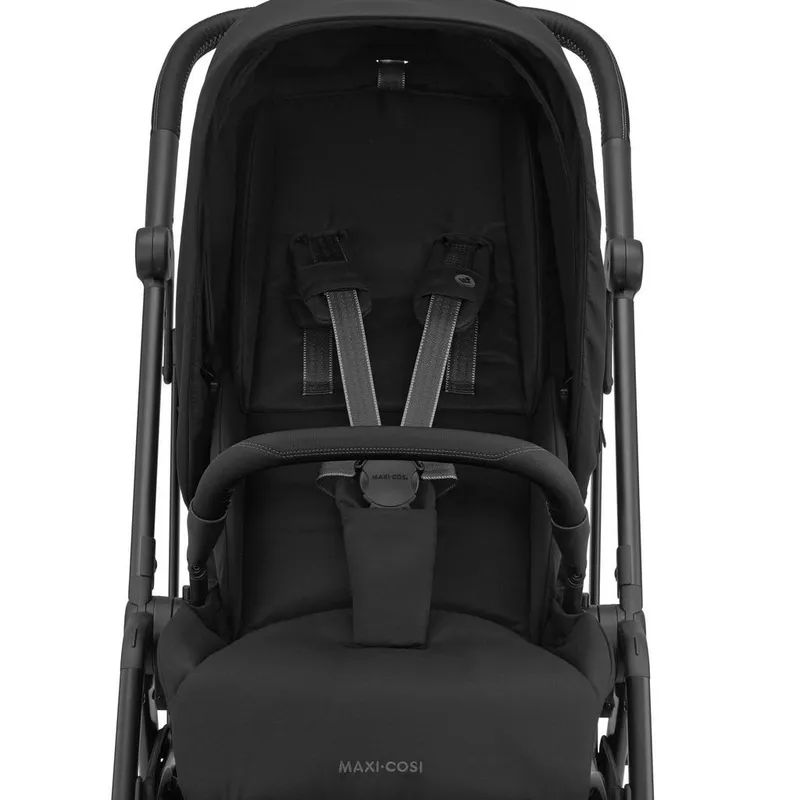 Bild 2 för Maxi-Cosi Leona 2, twillic black/svart leath.