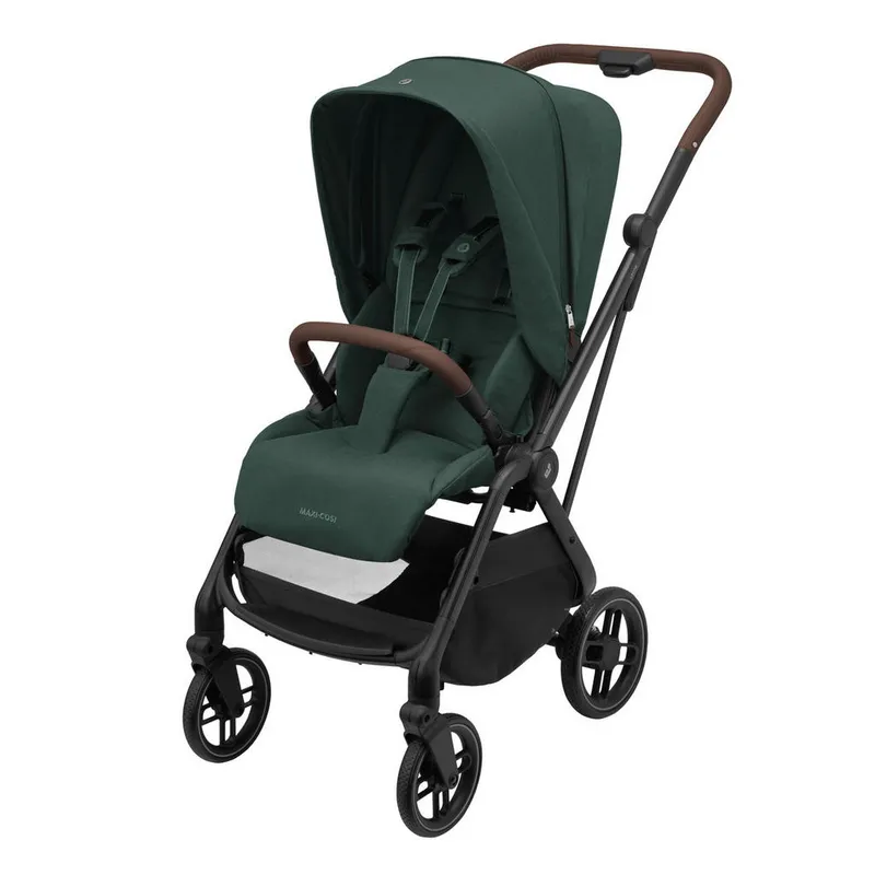 Bild 1 för Maxi-Cosi Leona 2, twillic green/brun leath.