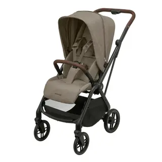 Produktfoto för Maxi-Cosi Leona 2, twillic truffle/brun leath.