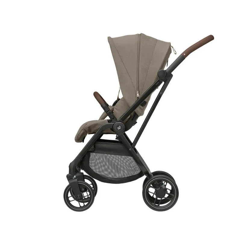 Bild 4 för Maxi-Cosi Leona 2, twillic truffle/brun leath.