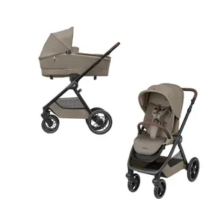 Produktfoto för Maxi-Cosi Oxford Plus duovagn, twillic truffle