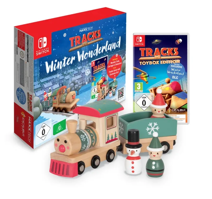 Alternativ bild 0 för MAXX TECH Tracks Winter Wonderland Kit - Nintendo Switch