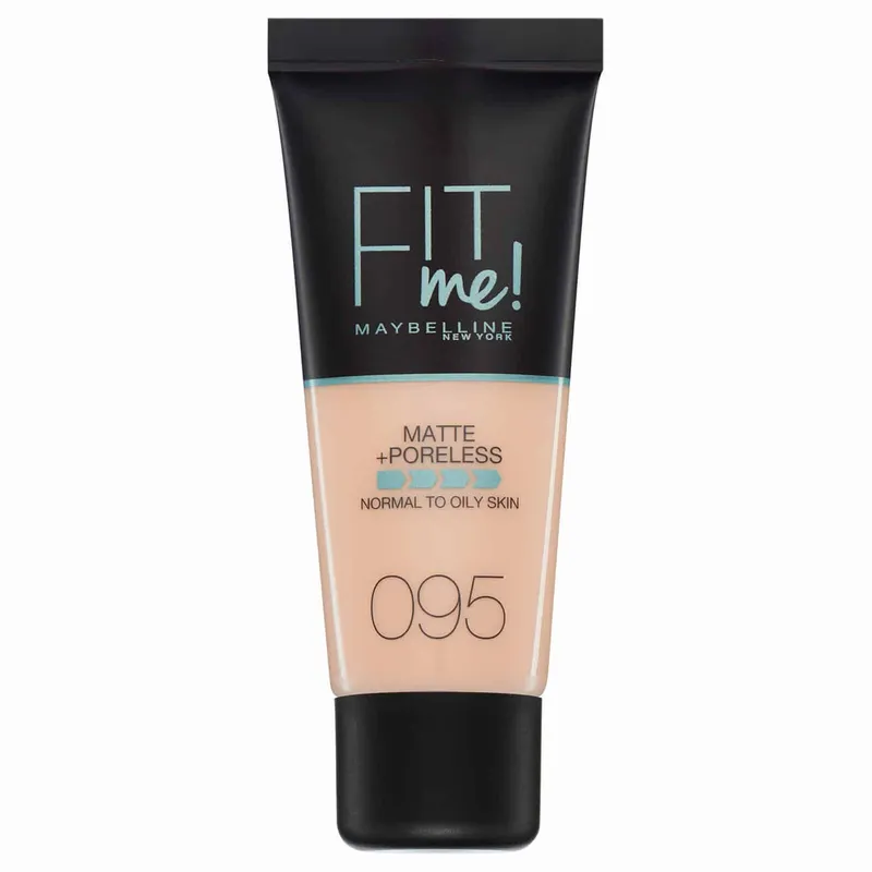 Alternativ bild 0 för Maybelline Fit Me Matte & Poreless Foundation 95 Fair Porcelain 30ml