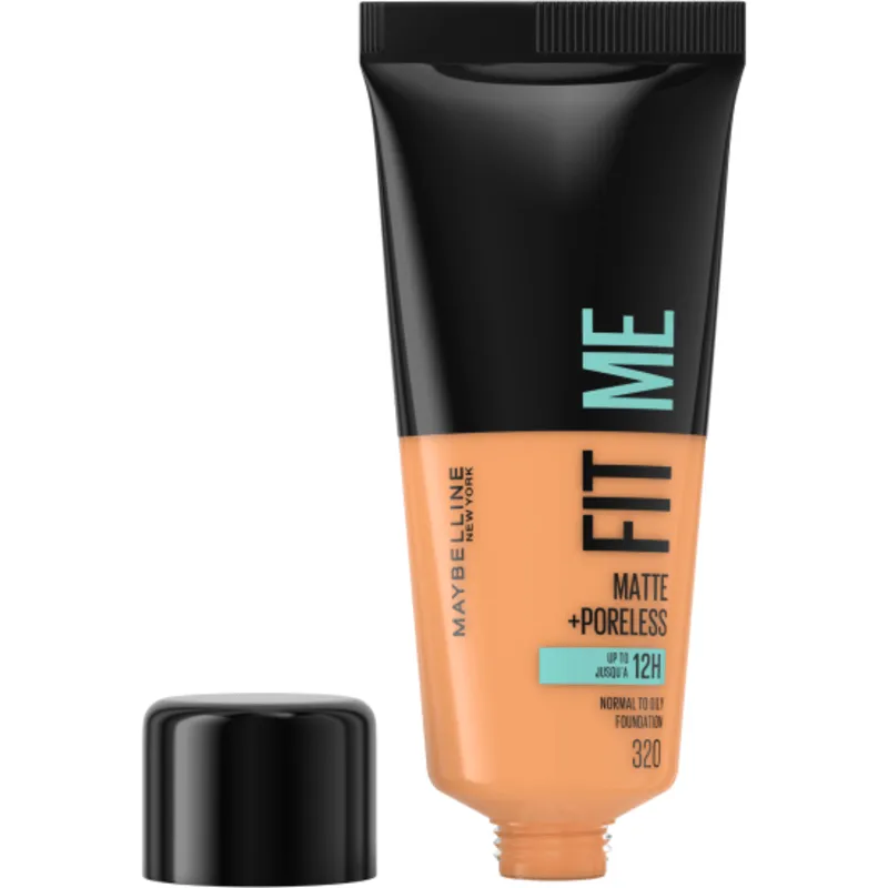 Bild 1 för Maybelline Fit Me Matte & Poreless Foundation Natural Tan 320 30 ml