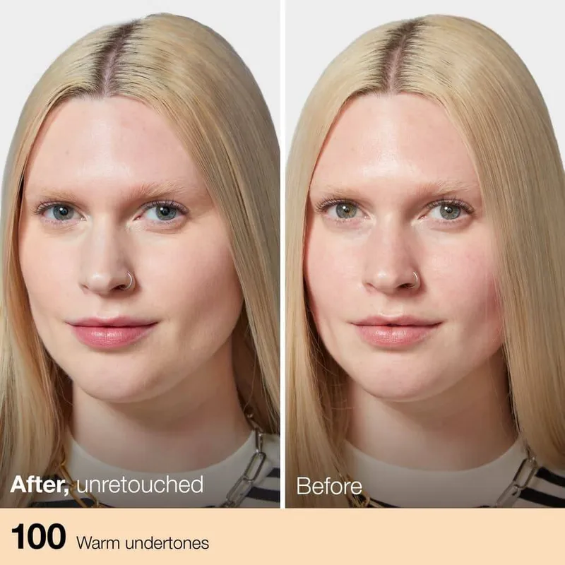 Bild 3 för Maybelline Fit Me Matte & Poreless Foundation Warm Ivory 30 ml