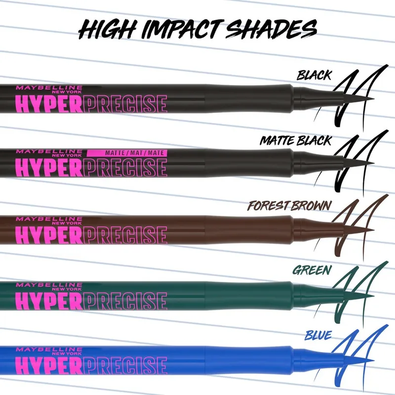 Bild 5 för Maybelline Hyper Precise Liquid Liner Green 730
