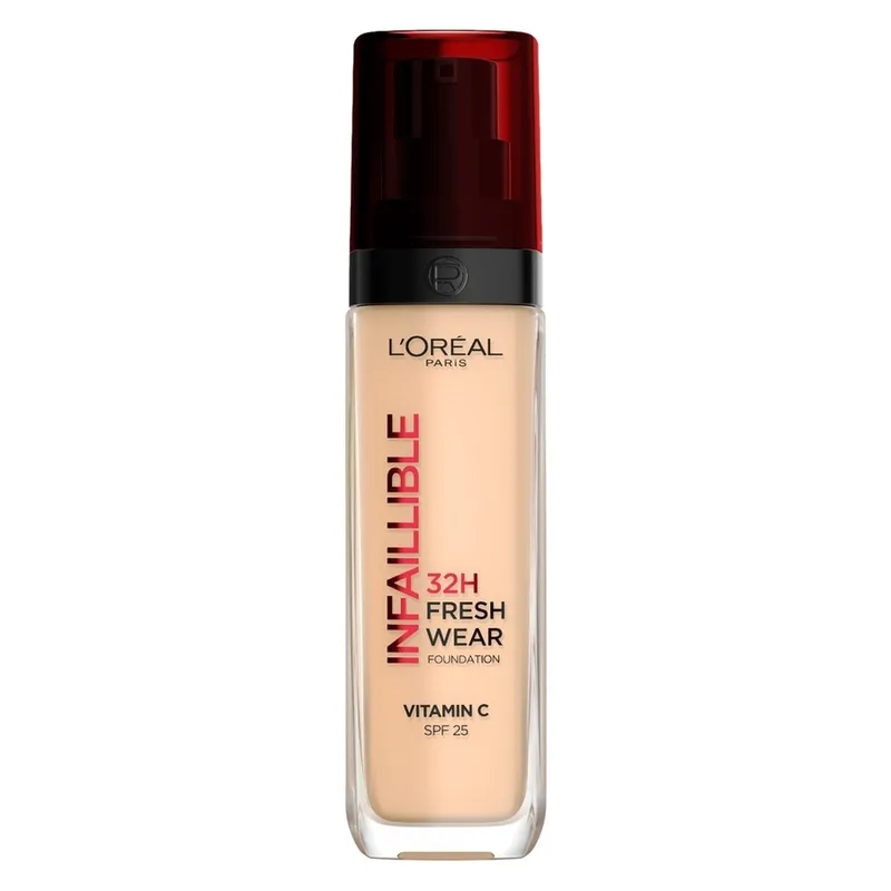 Bild 1 för MAYBELLINE_Infaillible 24H Fresh Wear Foundation long-lasting liquid foundation 100 Linen 30ml