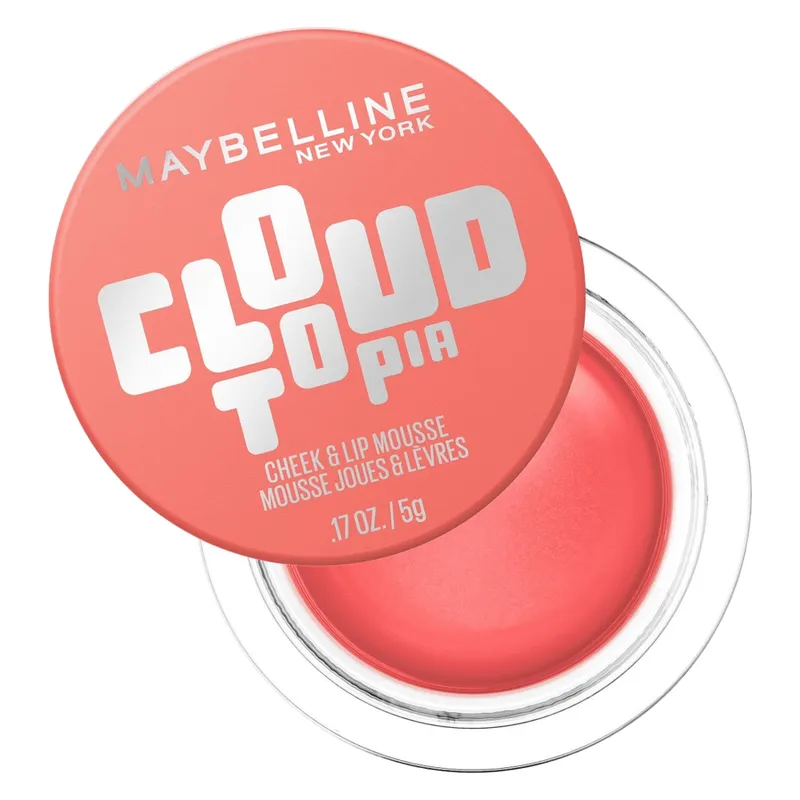 Bild 1 för Maybelline New York Cloudtopia Cheek & Lip Mousse 5 Coral Illusio