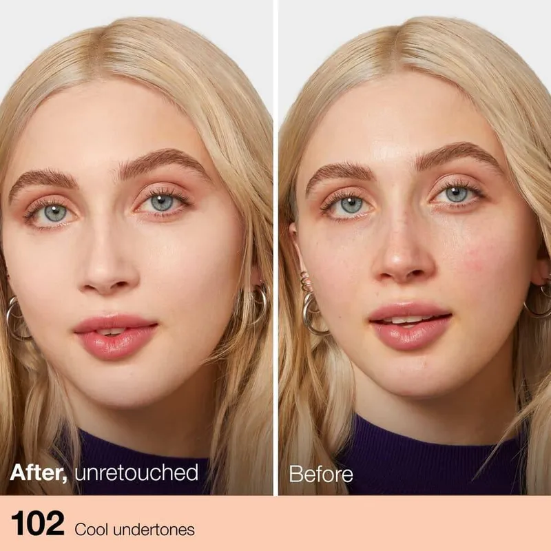 Bild 3 för Maybelline New York Fit Me Matte + Poreless Foundation 102 Fair Ivory